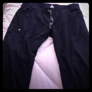 2XL dark blue Figs cargo pants